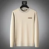 Minglu Spring Autumn Men's Sets High Quality Round Collar Long Sleeve Male Sweatshirt Fashion Elastic Waist Man Pants Tracksuit 4