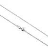 Rinntin Fashion S925 Silver O Cross Link Chain Necklace Classic Long Necklace Men Women Hip Hop Neck Chain Jewelry Gift SC20 4