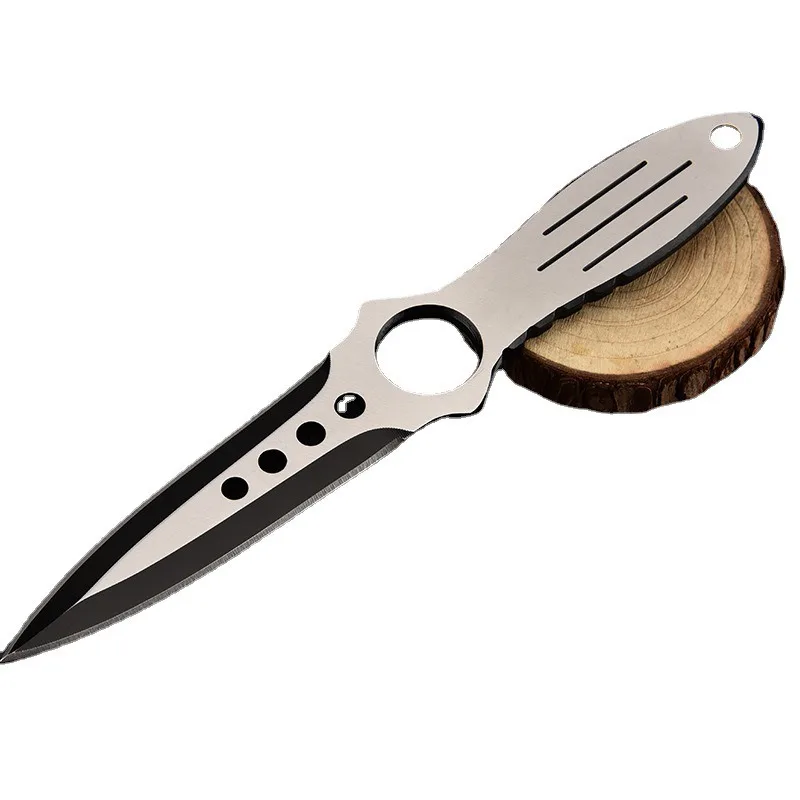 Outdoor knife Outdoor self-defense leggings military Camping High Hardness Straight Knife Cutting Edge