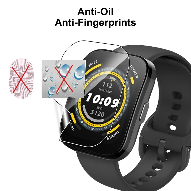 1-5pcs Screen Protector for Amazfit Bip 5 Soft Protective Film for Huami Amazfit Bip 5 Smart Watch Accessories Hydrogel Films