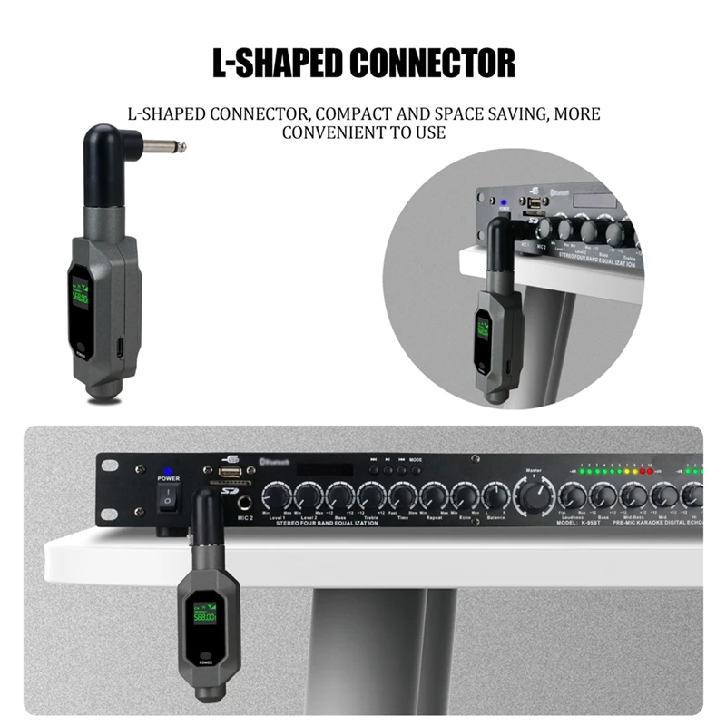 무선 마이크 송신기 리시버 Xlr 무선 마이크 시스템에 연결, 다이나믹 48V 콘덴서 마이크