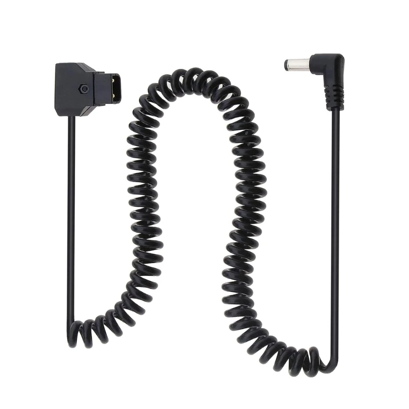 Bmcc Bmpc 사진기 경량 철사 80cm 기지개 길이를 위한 DC5521 코일 봄 고압선에 튼튼한 D 꼭지
