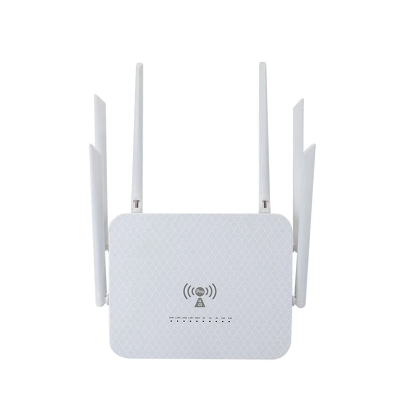 

LT260A 1200 Мбит/с 2,4G и 5,8 ГГц 4G Wi-Fi роутер со слотом для SIM-карты LTE мобильный Hotspot порт RJ45 для ПК камеры ЕС разъем