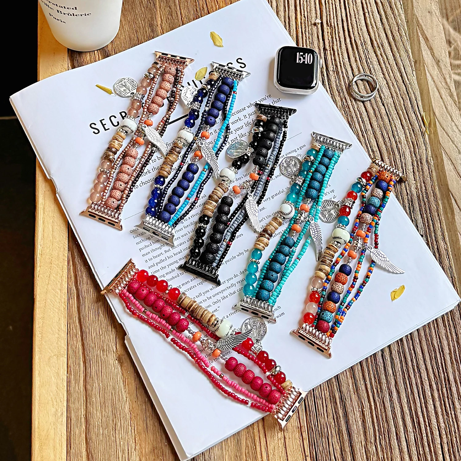 Universal Retro Personalized Watch Bracelet Strap, 20-22mm