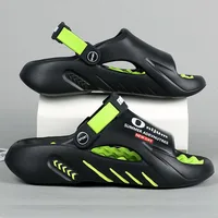 Comwarm New Thick Sole Men Sandals Indoor Outdoor Men Massage Slippers Casual Beach Slides Fashion Men's Sport Slippers Big Size