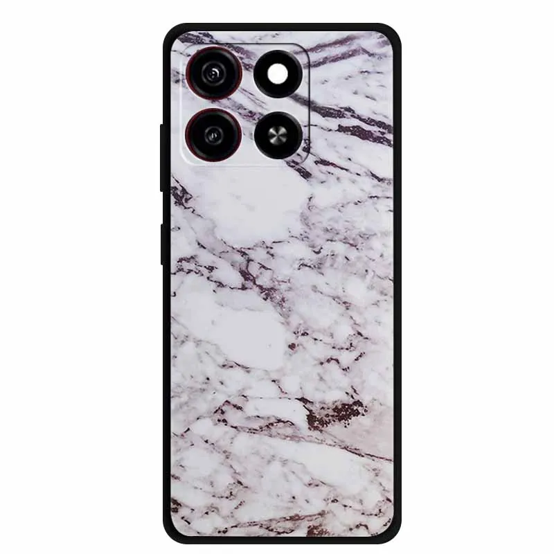 Marble Astronaut Shockproof TPU Soft Silicone Phone Case - 6.75