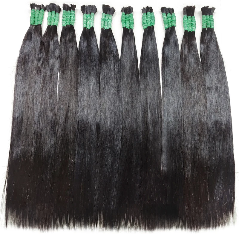 Indian Hair Human Hair Bulk Purple Garter No Weft 100% Virgin Silky Straight Full Ends Thicker Extensions human braiding hair,human hair bundles,braiding hair extensions,human hair extensions