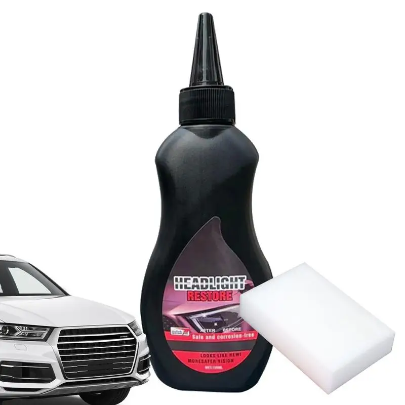 150ml Car Headlights Refurbishment Repair Agent Car Headlight Repair Fluid Scratch Repair Agent For Car Polishing Accessories car repairing spray hydrophobic safe headlight maintenance scratch remover scratch removal spray headlight repair agent