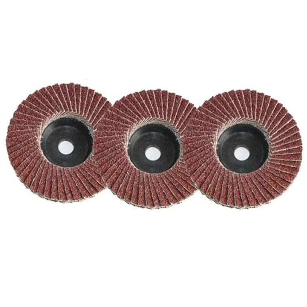 

3PC 3‘’ Grinding Wheels Flap Discs Sanding Disc Angle Grinder Electric Grinders Metal Grind Abrasive Power Tool Polishing