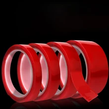 

1PC Double-sided Length Width 6/8/10/12/15/20MM Strong Clear Transparent Acrylic Foam Sided Adhesive Tape dropshipping