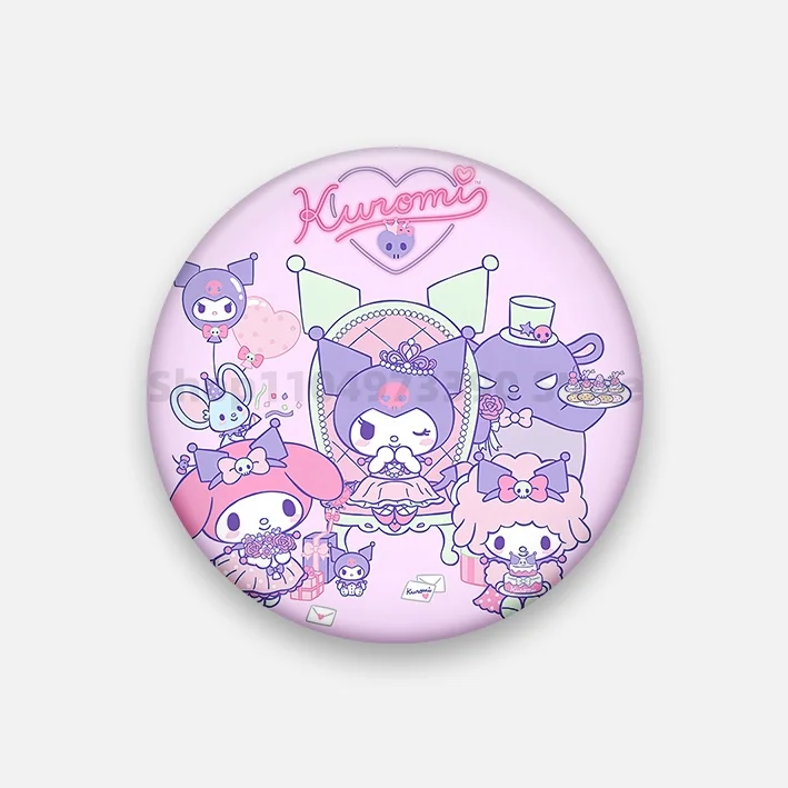 かわいいハローキティメタルピン漫画マイメロディクロミシナモロールバッジ服バックパックラペルブローチコスプレ衣装小道具ギフト