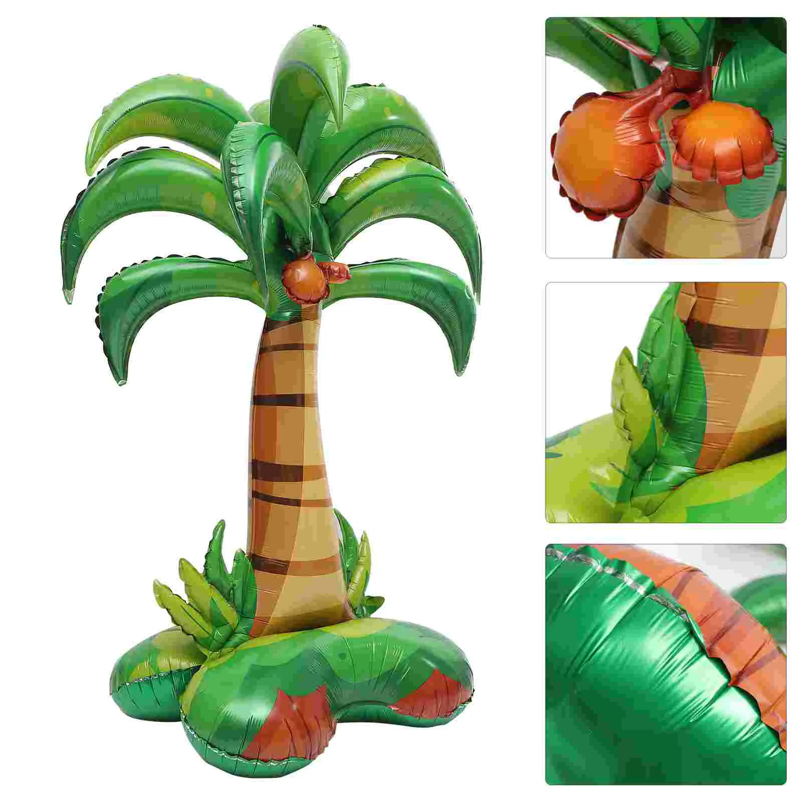 

Coconut Balloons Jumbo Inflatable Palm Trees Giant Trees Balloons Pool Float Luau Hawaiian Tropical Party Decorations Summer