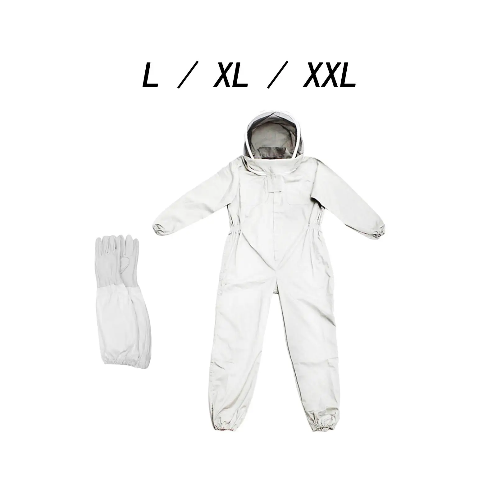Bee Protection Suit Professional with Hat Hood Beekeeping Bee Clothing