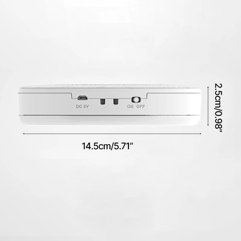 휴대용 플레이어 라운드 MP3 플레이어(3.5mm 잭 포함) 18650 배터리 구동 HiFi 음악 재생기(LCD 디스플레이 포함)