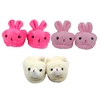 43 Cm Doll Clothes Shoes Lovly Rabbit Fuzzy Slipper Hole Shoes Fit 18 Inch American Baby New Born Doll Accessories Gift for Girl 6