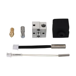 High - Temperature Stainless Steel Throat Hotend Kit (WHITE)