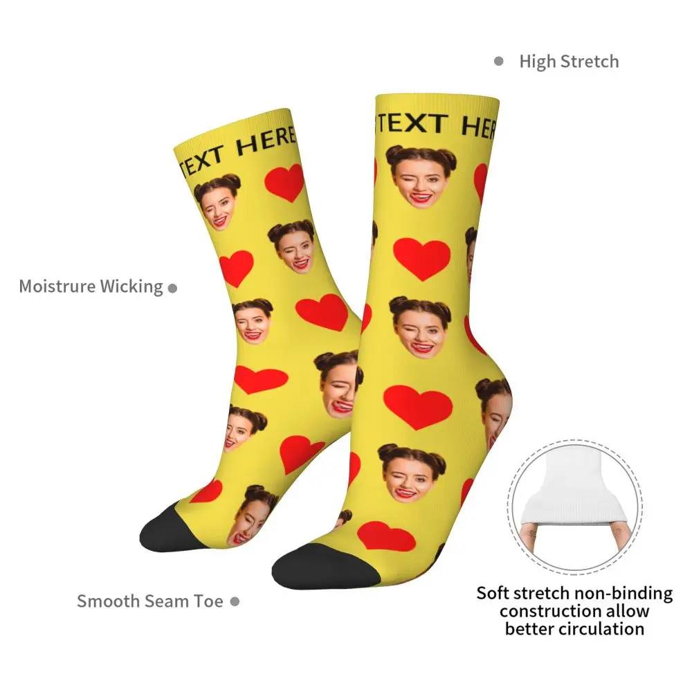 Personal Custom Avatar Printed Socks Cozy Sport Middle Tube Socks Cotton for Unisex Birthday Present 72 Sfb926db38c714f6ea889bb74a8177afdk