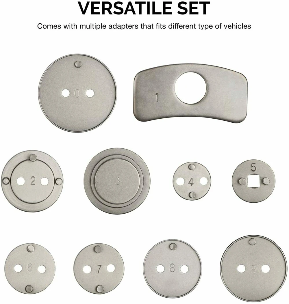 Strumento Compressione Pinze Freni Deemars - Universale Per Pastiglie Freni A Disco Auto E Moto - Foto 8