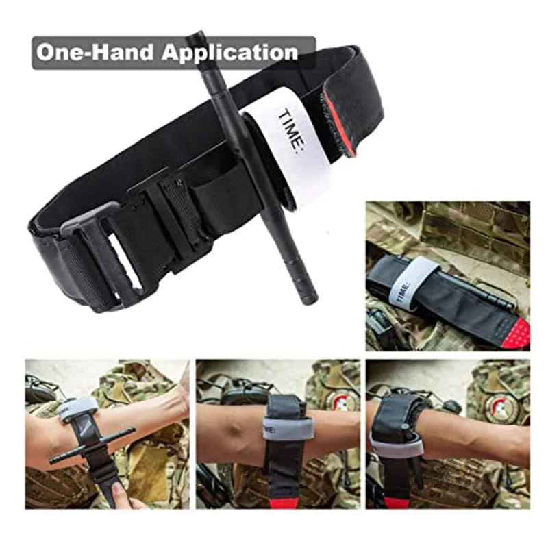 

Outdoor Survival Tourniquet Fast Hemostasis Medical Emergency Tactical Military Exploration One-Handed Operation