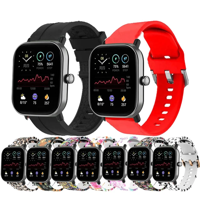 Correa de repuesto compatible con Amazfit GTS 2 Mini/Bip U Pro Smart Watch,  correas suaves y lavables, accesorios para GTS 2 Mini