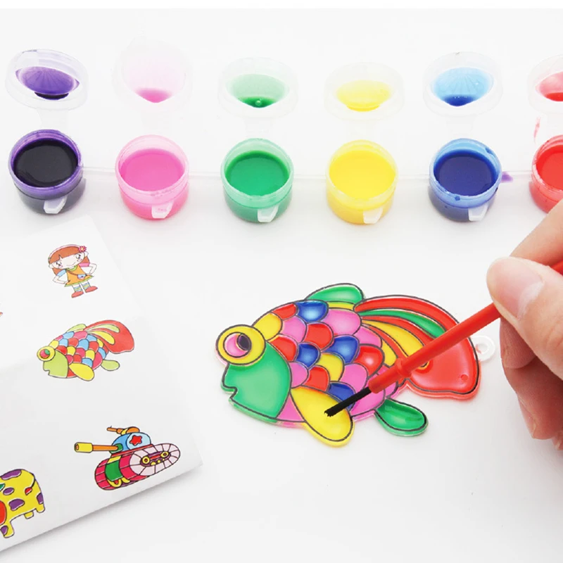 Children's DIY Suncatcher Painting Kit 3