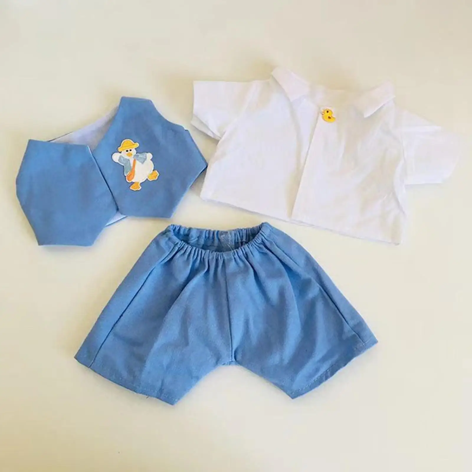 

Комплект мягких кукол, жилет и штаны, реквизит для фотографий, модные костюмы, одежда для изготовления кукол своими руками с рубашкой для куклы 14,57 дюйма