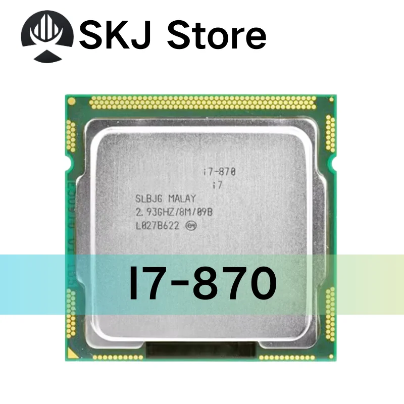 1円～ ○Intel Core i7-870 SLBJG 2.93GHz LGA1156 中古動作品