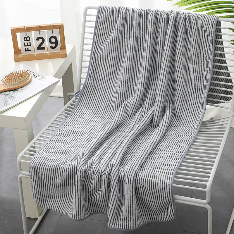 Description Picture 2 of itemThick body bath towel, gym ultra-fine fiber towel, spa sports bathrobe, beach towel face towel