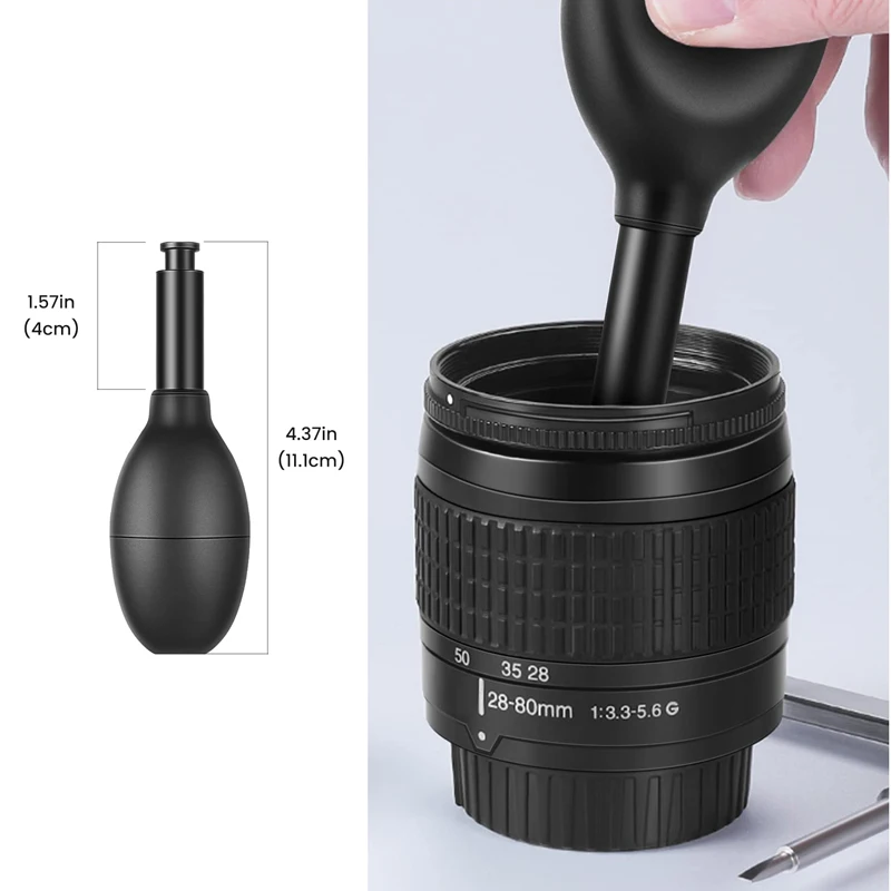 Lens Repair Kit With 7 Suction Cups Lens Sucker Manual Vacuum Pen For Watches
