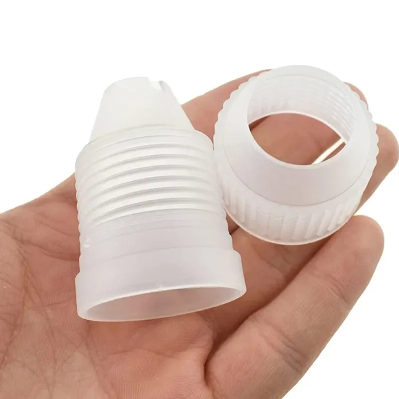 10Pcs/lot Plastic Decorating Mouth Converter Adapter Confectionery Pastry Tips Connector Nozzle Sets Cake Decoration Tools cake decorating tip set,cake icing nozzles,baking nozzle set,cake decorating nozzle set