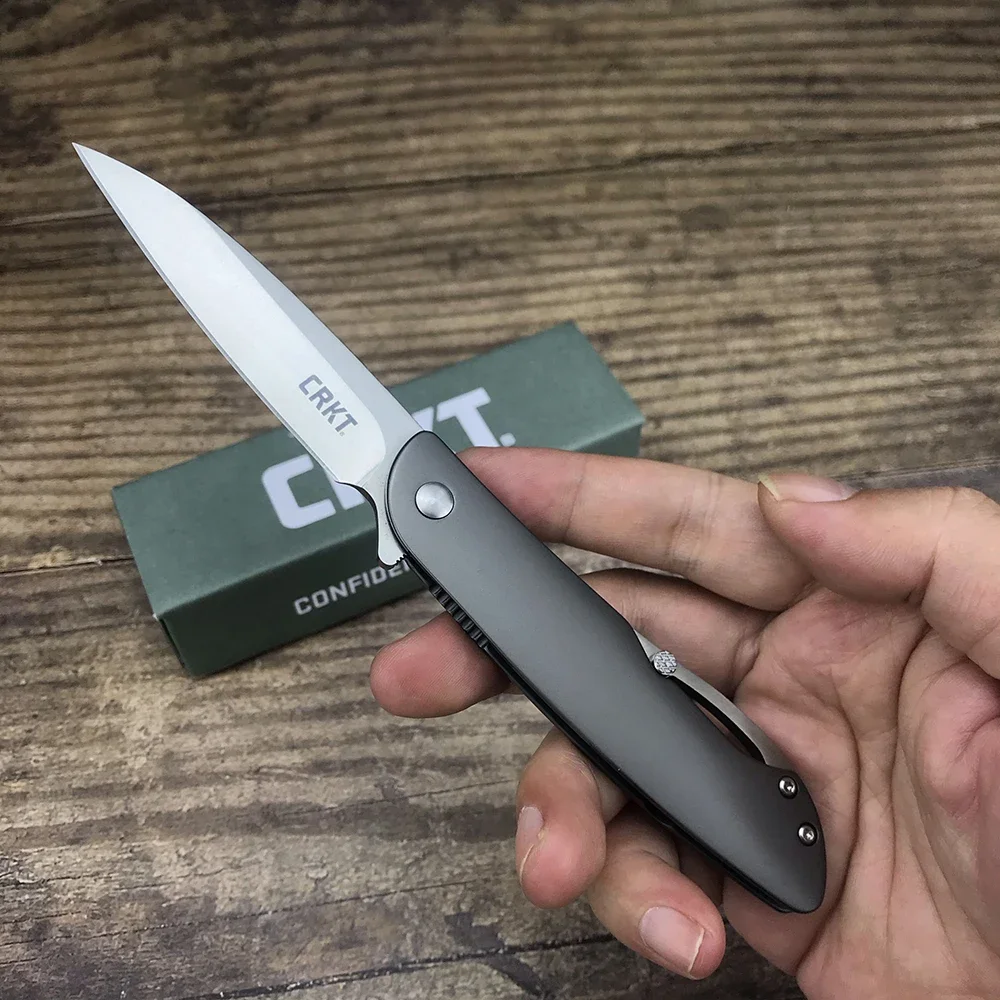CRKT K240XXP Folding Knife Bearing Stainless Steel Camping Hunting Pocket Knife Tactical Survival Outdoor Defese Najava EDC Faca 4