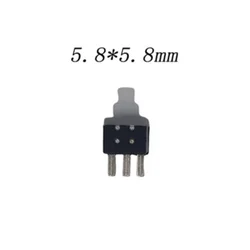 10 - Pack Self - Locking/Unlock Tactile Micro Power Switches - Multi - Size Options Available - UNLock (5.8x5.8mm)