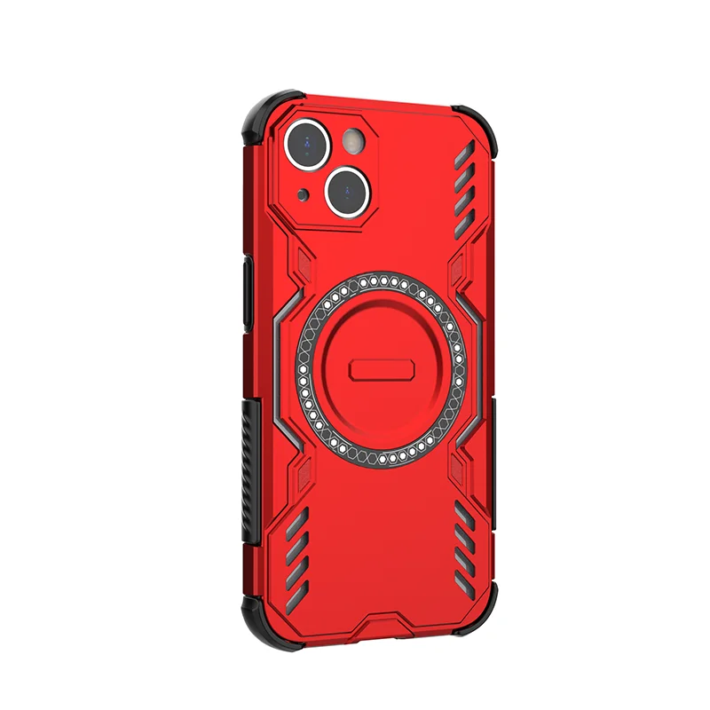 Military-Grade Shockproof Magnetic Cooling Case - Heat Dissipation & Anti-Drop Protection