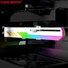COOLMOON GT8 Graphics Card Bracket Horizontal GPU Support 5V ARGB Holder Computer Video Card Stand for ASUS/ASRock Motherboards 4