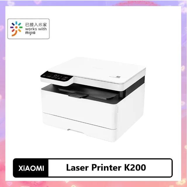 Новый лазерный принтер Xiaomi K200 Laserdrucker One-touch, удаленная печать, высокоскоростная работа, приложение Mijia jпоскольку j01ht 1