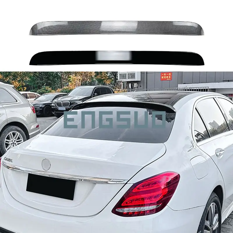 Rear-Roof-Spoiler-Wing-For-Mercedes-Benz-C-Class-W205-2015-2021-C200 ...