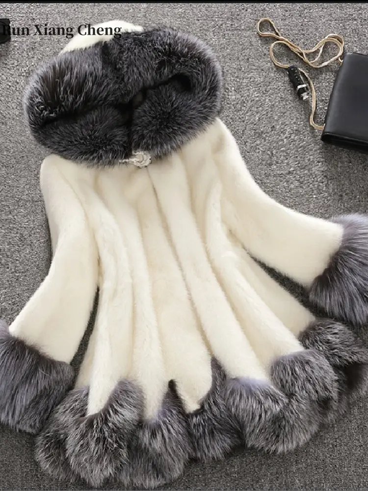 2023 Autumn and Winter Free Shipping Classic Luxury Cold and Warm Protection Fur Vest High Street Casual Style Soft Fox Fur Coat