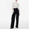 Kelly Solid Spliced Turtleneck Shirt 3