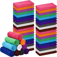 Large Bleach Proof Resistant Microfiber Salon Hair Towels Bulk Absorbent Hair Drying Stylist Hand Spa Home Gym Yoga Bath Towels 1