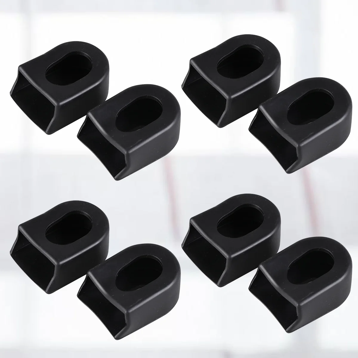

6 PCS Bikes Crank Arm Cover Crankset Protective Case Sleeve Accessories Red Cap