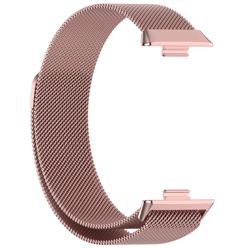 Magnetic Stainless Steel Watchband Strap - Elegant Metal Bracelet