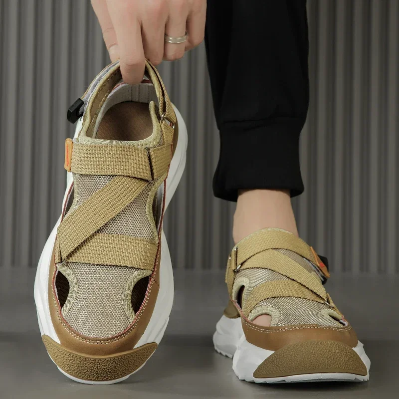 Sandals Men Original Shoes Man Summer Sandal EVA Breathable Casual For Designer Luxury Husband Sandles Flip Flops Slippers Men s leather sandals summer sandals