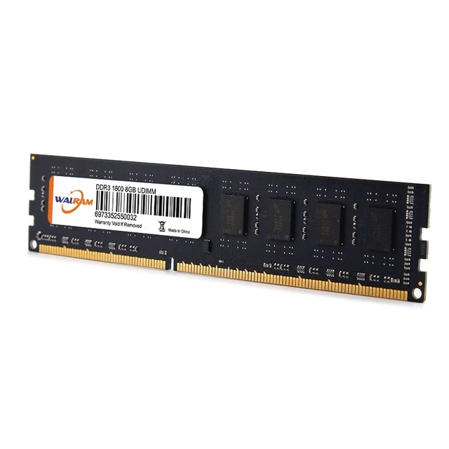 WALRAM 메모리 카드 메모리 모듈, 데스크탑용 DDR3 8GB 1600MHZ 램 Pc3-12800 - 뉴스배송