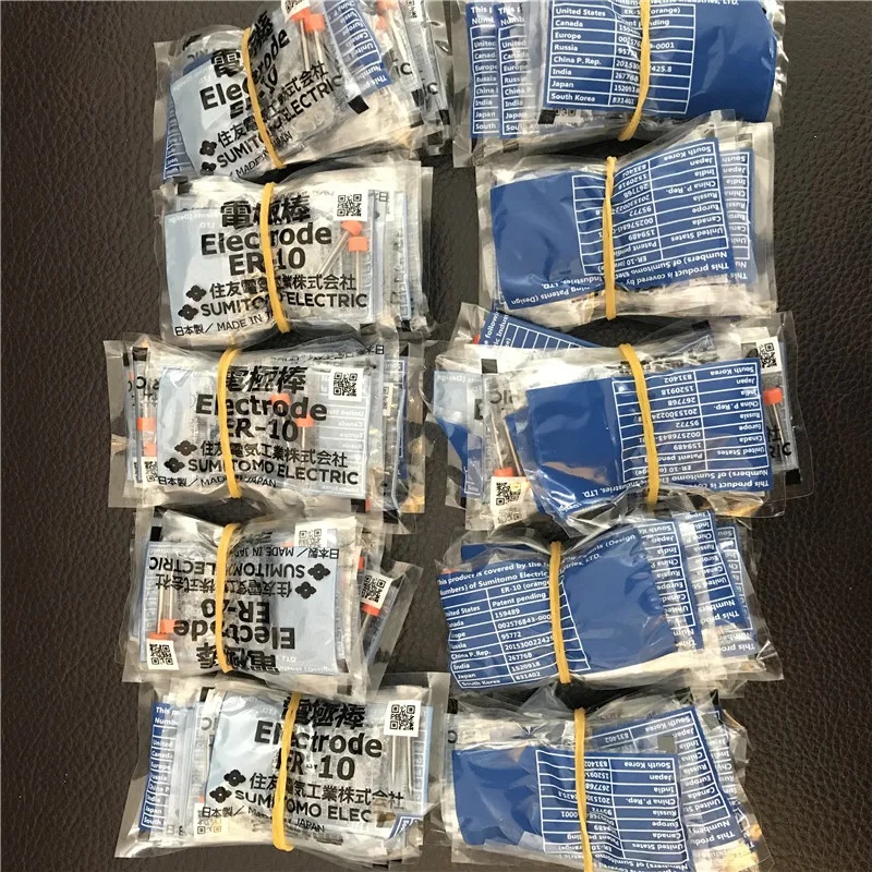SumitomoT-39 Type-66 T-81C T-82C T-400 T-600C Z1C 71C TYPE-81M12 Fiber Fusion Splicer Welding Electrode Rod Made In Japan ER-10