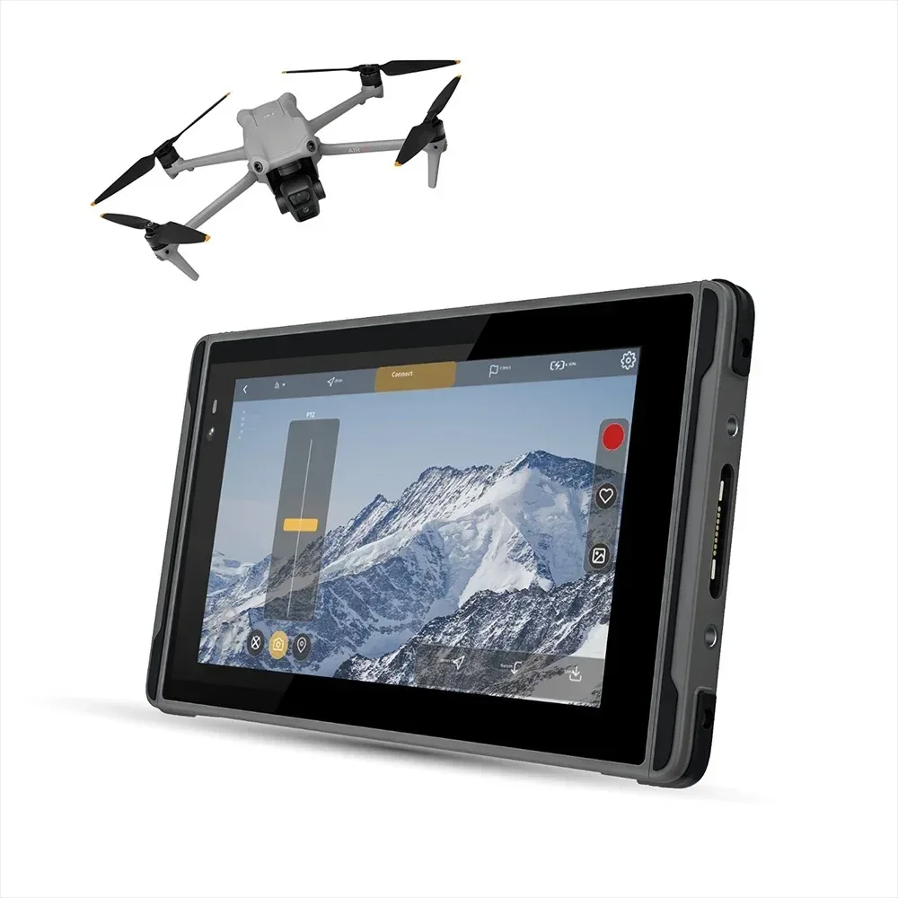 7 Inch 2600Nit Outdoor Tablets 1920X1080 FHD IP68 Waterproof Android UAV Industrial Rugged Tablet Pc For Bicycle Riding Monitor