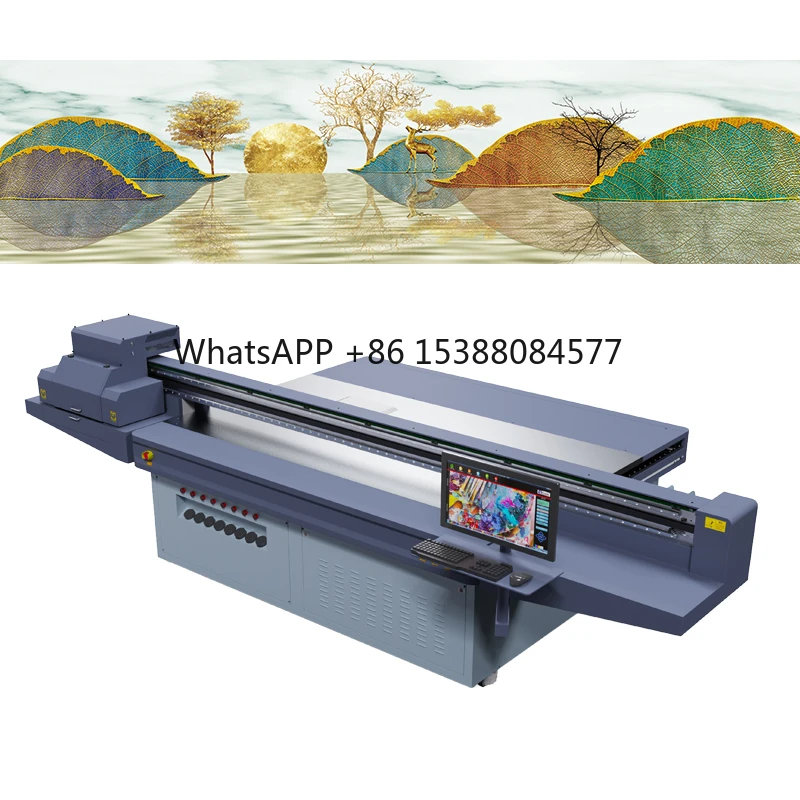 Ntek UV Flatbed Printer YC2513L 3D Glass Wood Metal Plastic Ceramic ...
