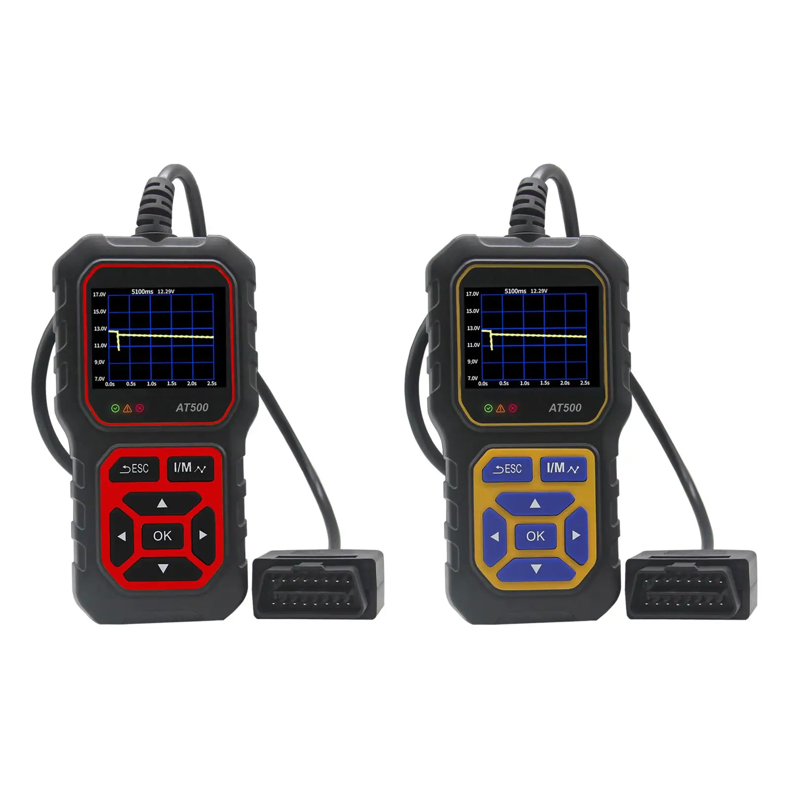 

OBD2 Scanner Screen Display at500 Enhanced Professional Car Diagnostic Tool