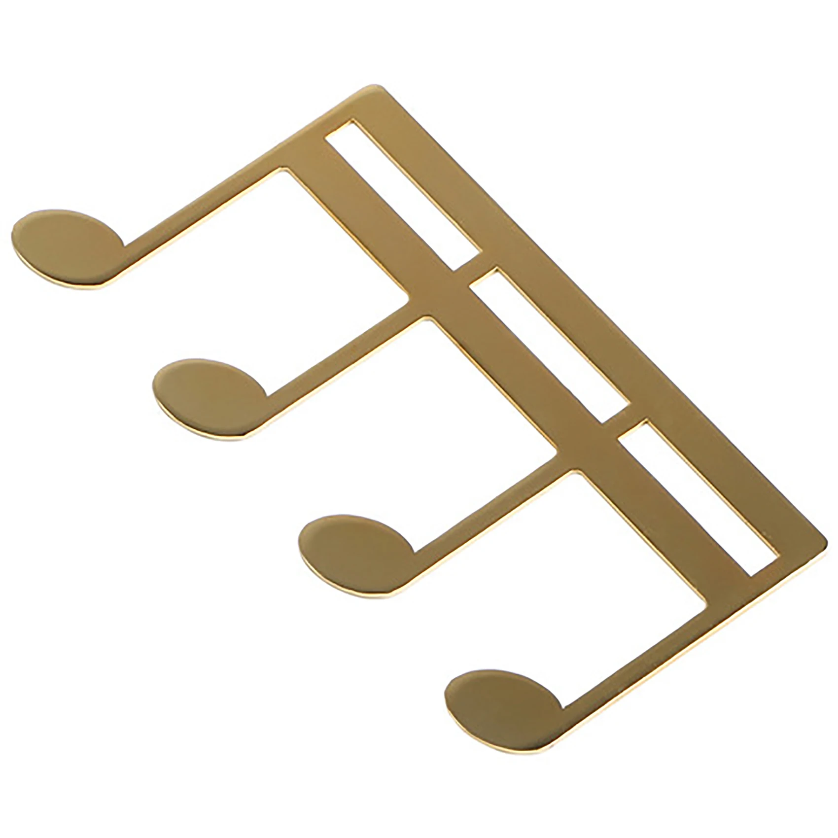 Musical-Note Music Page Holder Professional Music Sheet Clip Mini Page Fixing Wear Resistant Piano Score Clips Stationery Black music clips music note clips