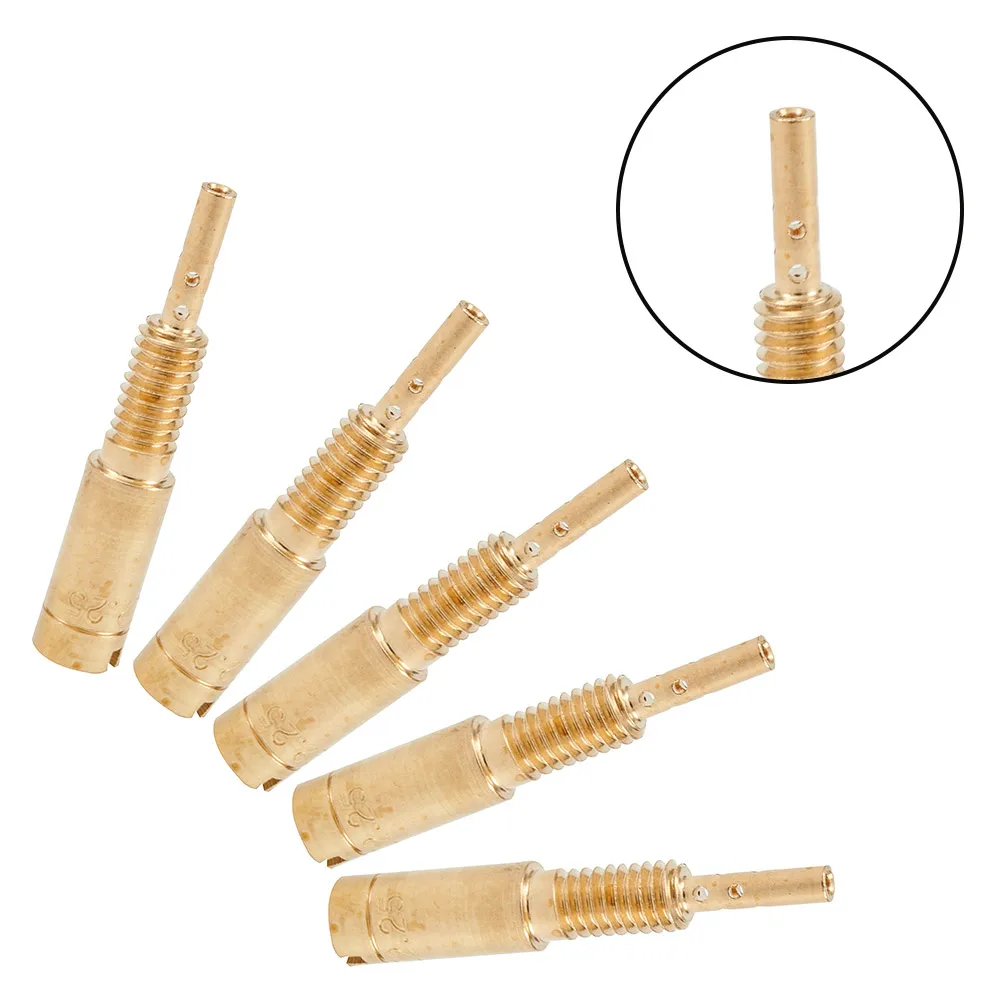 5pcs Carburetor Slow Jets For Mikuni VM22-3847 VM26-672U Racing ATV Kit Automotive Goods Car Accessories