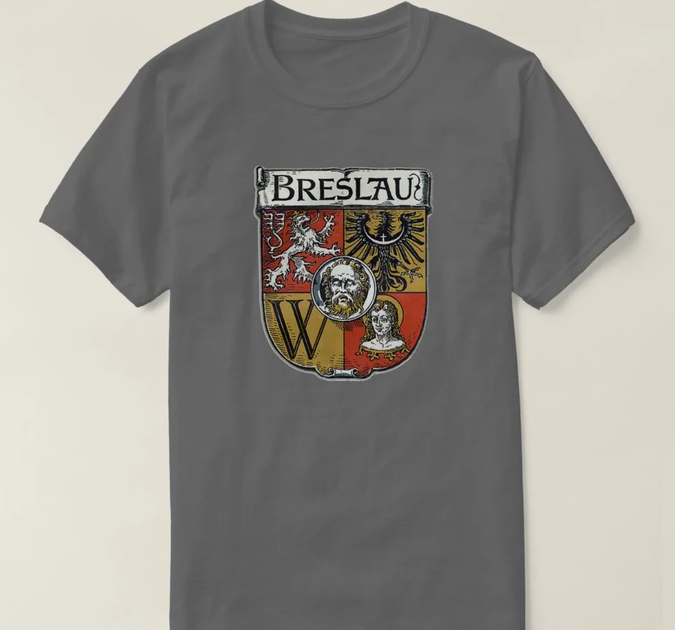 Europa Style Silesia Breslau City Badge Printed Mens Gift T-Shirt. Summer Cotton Short Sleeve O-Neck Unisex T Shirt New S-3XL 4